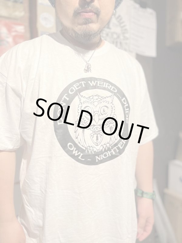 画像2: 2XL1枚のみ DGWD / OWL NIGHTER 半袖Tシャツ (2)