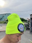 画像2: DGWD / OWL NIGHTER ニットキャップ YELLOW NEON (2)