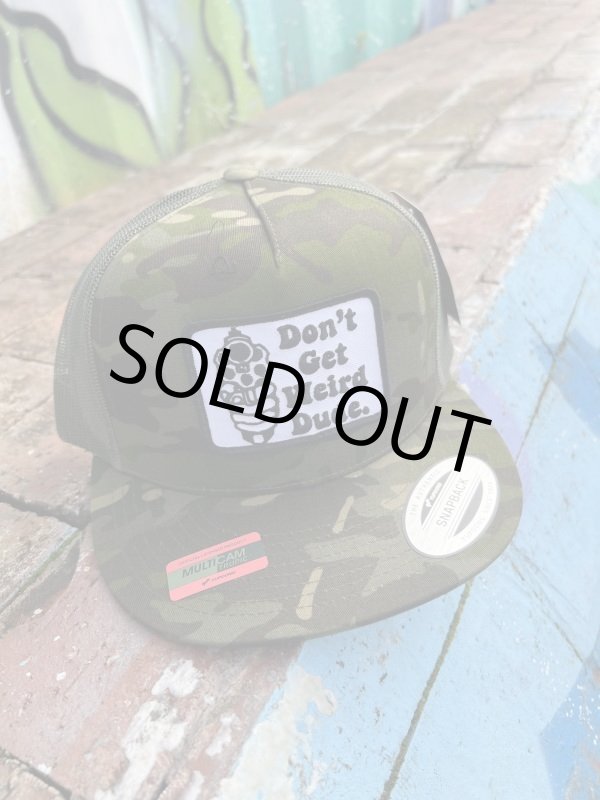 画像4: ラスト3枚で終了  DGWD / GUN TALK スナップバックメッシュキャップ WOODLAND CAMO (4)