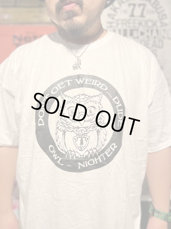 画像3: 2XL1枚のみ DGWD / OWL NIGHTER 半袖Tシャツ (3)