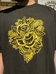 画像4: Lサイズラスト3枚で終了 DGWD / OWL ROSE 半袖Tシャツ artwork by IZUMONSTER (4)
