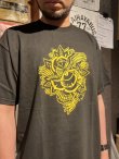 画像3: Lサイズラスト3枚で終了 DGWD / OWL ROSE 半袖Tシャツ artwork by IZUMONSTER (3)