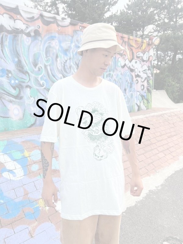 画像3: Lサイズラスト1枚で終了 DGWD / GREEN CITRUS FROG 半袖Tシャツ artwork by HORIMATSU (3)