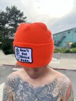 画像2: ラスト1枚で終了 DGWD / GUN TALK ニットキャップ ORANGE NEON (2)