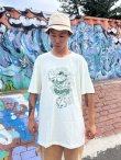 画像1: Lサイズラスト1枚で終了 DGWD / GREEN CITRUS FROG 半袖Tシャツ artwork by HORIMATSU (1)