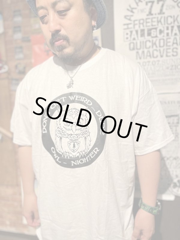 画像4: 2XL1枚のみ DGWD / OWL NIGHTER 半袖Tシャツ (4)