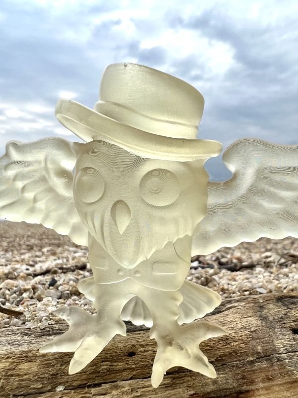 画像2: 激レア 50個限定生産中 ラスト1個で終了 送料無料 DGWD / MR. NITE OWL フィギュア 50個限定生産 1stプレス FROSTER CLEAR (2)