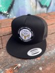 画像2: 1枚のみ限定入荷 DGWD / OWL NIGHTER スナップバックメッシュキャップ BLACK (2)