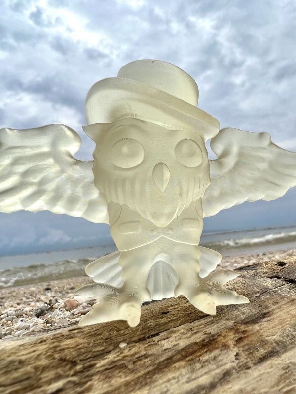 画像3: 激レア 50個限定生産中 ラスト1個で終了 送料無料 DGWD / MR. NITE OWL フィギュア 50個限定生産 1stプレス FROSTER CLEAR (3)