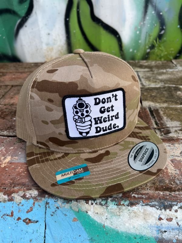画像9: オーピーさん直買付アイテム 送料無料 DGWD / GUN TALK スナップバックメッシュキャップ デザートカモ (9)