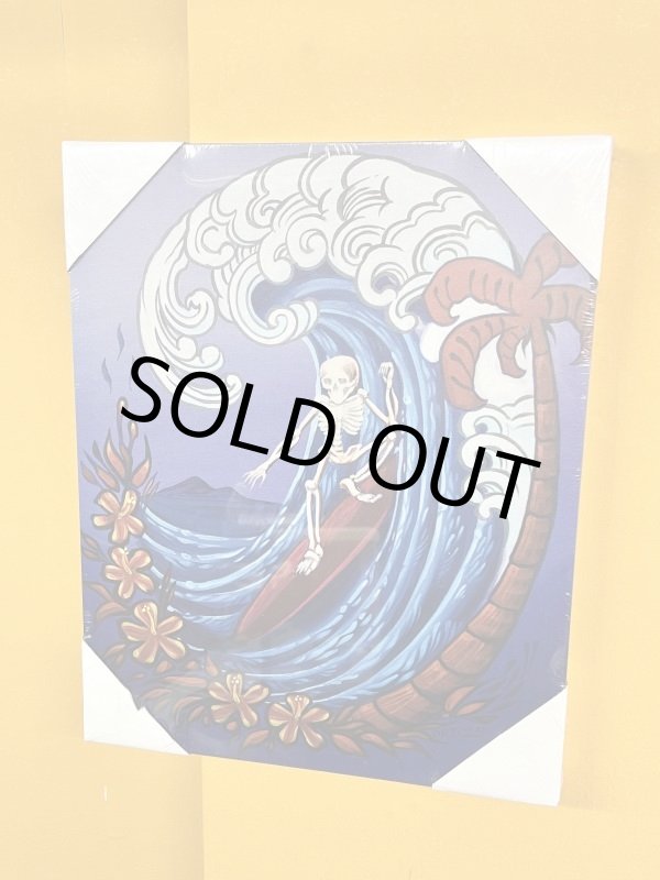 画像5: 1点のみ限定入荷 スーパーレア 送料込み DGWD / SKULL SURF キャンバスアート Desinded by OPIE ORTIZ (5)