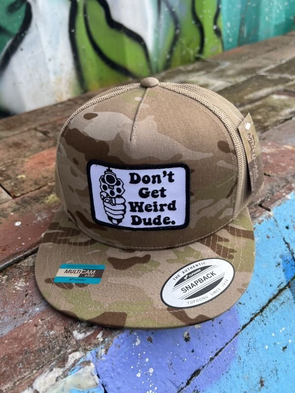 画像7: オーピーさん直買付アイテム 送料無料 DGWD / GUN TALK スナップバックメッシュキャップ デザートカモ (7)
