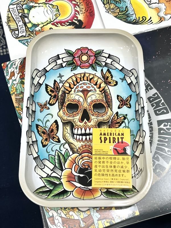 画像9: オーピーさん直買付アイテム DGWD / SUGER SKULL BIG トレー Artwork by OPIE ORTIZ (9)