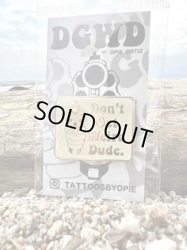 画像3: ラスト1個で終了 DGWD / GUN TALK ピンバッジ (3)