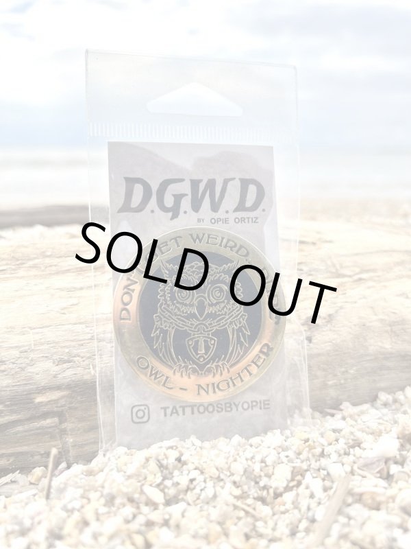 画像3: 1個のみ限定入荷 DGWD / OWL NIGHTER ピンバッジ (3)