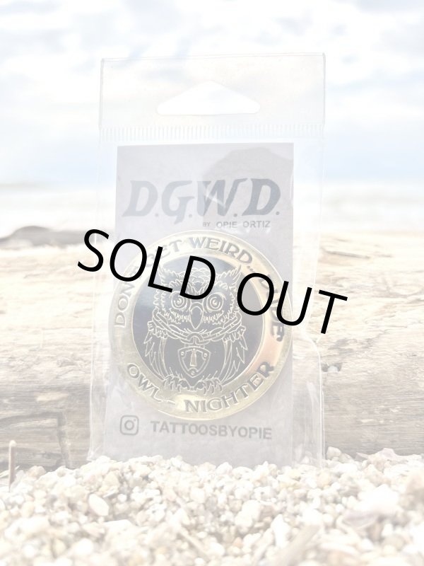 画像1: 1個のみ限定入荷 DGWD / OWL NIGHTER ピンバッジ (1)