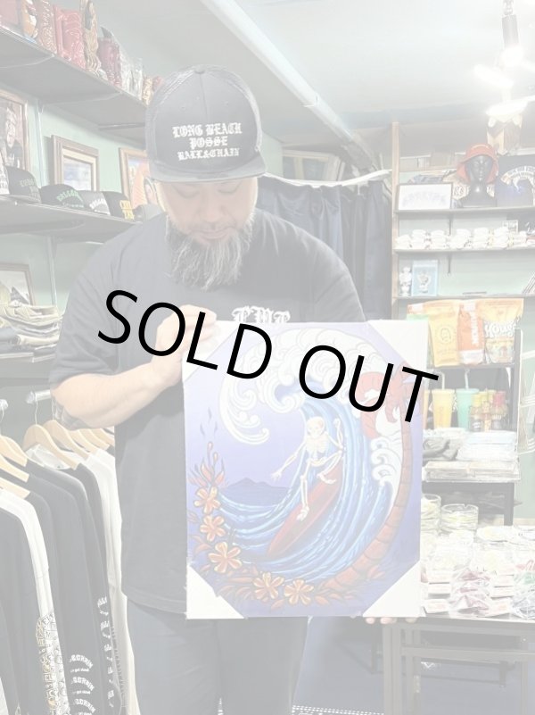 画像10: 1点のみ限定入荷 スーパーレア 送料込み DGWD / SKULL SURF キャンバスアート Desinded by OPIE ORTIZ (10)