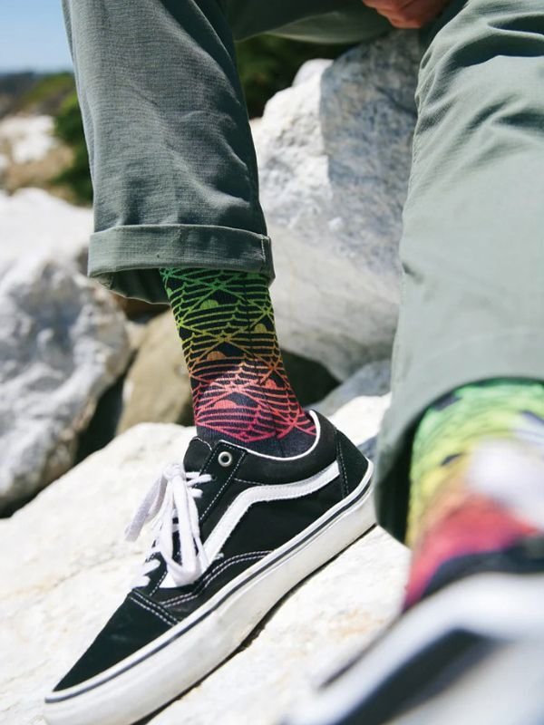 画像2: ラスト1足で終了 MERGE4 SOCKS / IRATION - Easy Diamond ソックス (2)