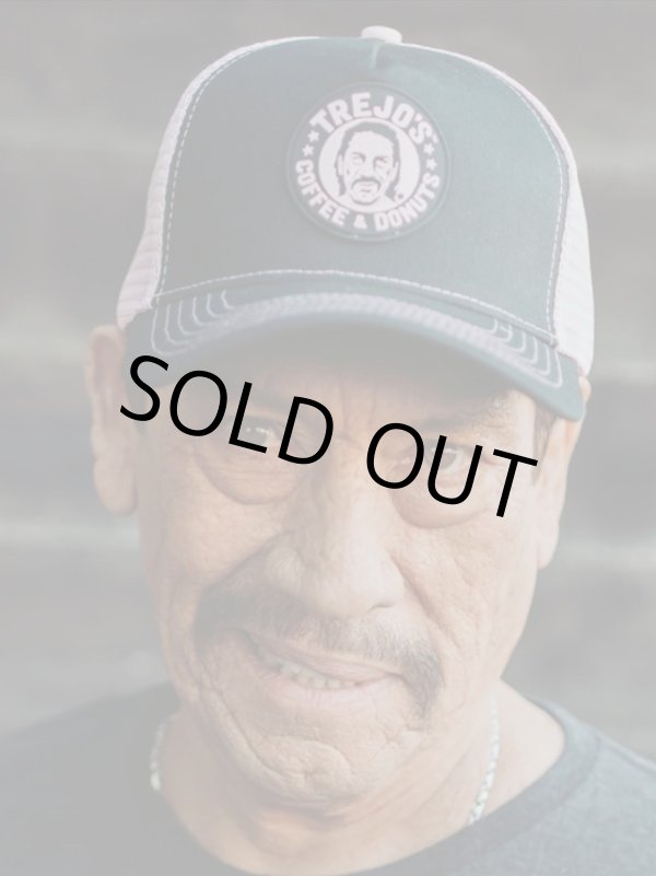 画像2: 送料無料 ラスト1枚で終了 TREJO'S COFFEE & DONUTS / Logo メッシュキャップ BLACK/PINK (2)