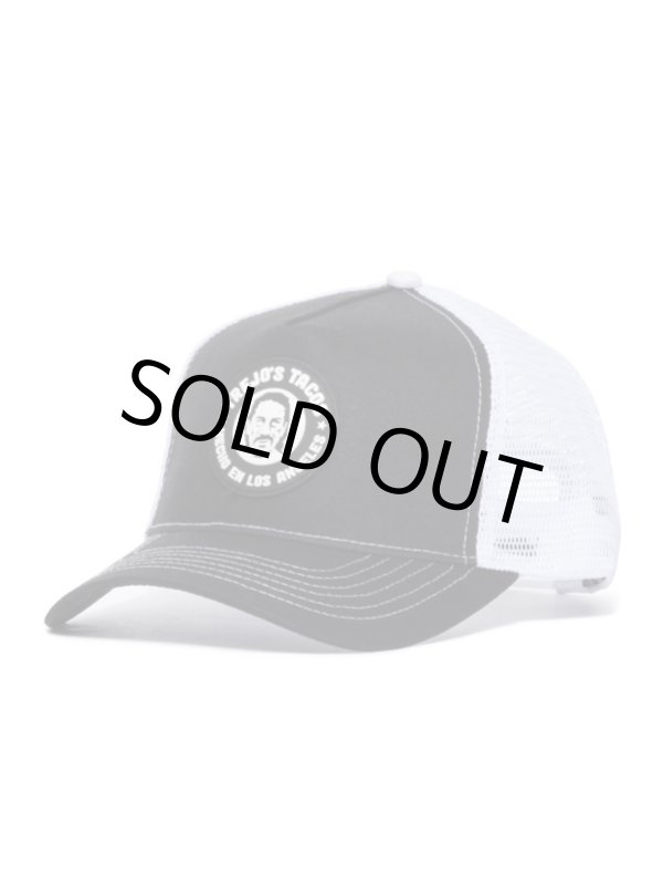 画像8: 送料無料 ラスト1枚で終了 TREJO'S COFFEE & DONUTS / Logo メッシュキャップ BLACK/WHITE (8)