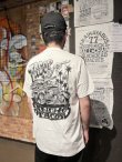 画像3: Lサイズラスト1枚で終了 送料無料 SANCHO'S TACOS / Good Livin Taco? 半袖Tシャツ WHITE (3)