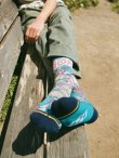 画像2: ラスト1足で終了 MERGE4 SOCKS / IRATION - Nora Peacock ソックス (2)