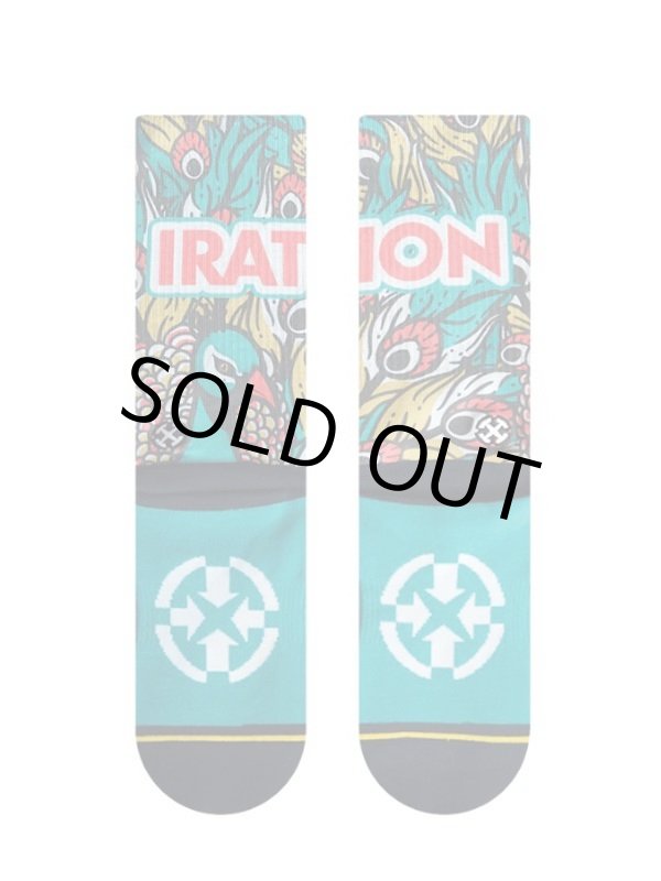 画像5: ラスト1足で終了 MERGE4 SOCKS / IRATION - Nora Peacock ソックス (5)