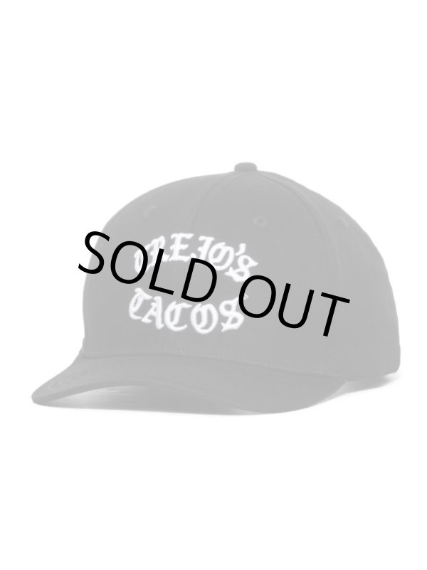 画像7: 送料無料 ラスト1枚で終了 TREJO'S TACOS / Font Logo 3D刺繍 スナップバックキャップ BLACK (7)