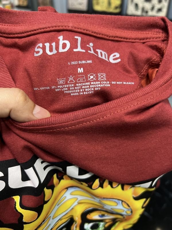 画像17: SUBLIME / 40oz To Freedom Tシャツ バーガンディー (17)