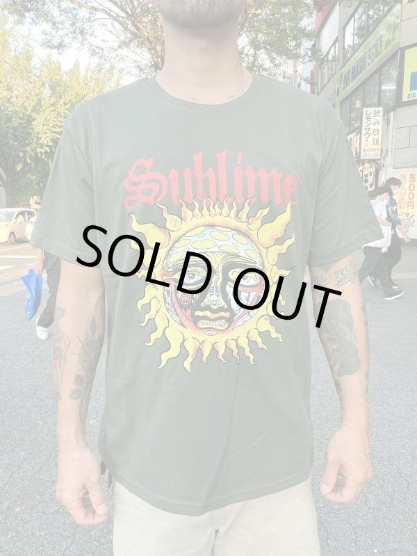 画像20: Lラスト1枚で終了 SUBLIME / Yellow Sun Tシャツ グリーン (20)