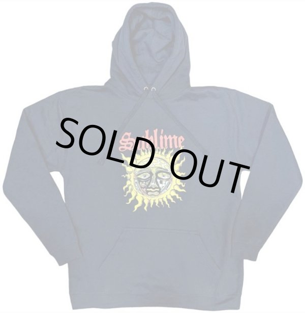 画像9: 送料無料 2XLラスト1枚で終了 SUBLIME / 40oz SUN プルオーバーパーカー NAVY (9)