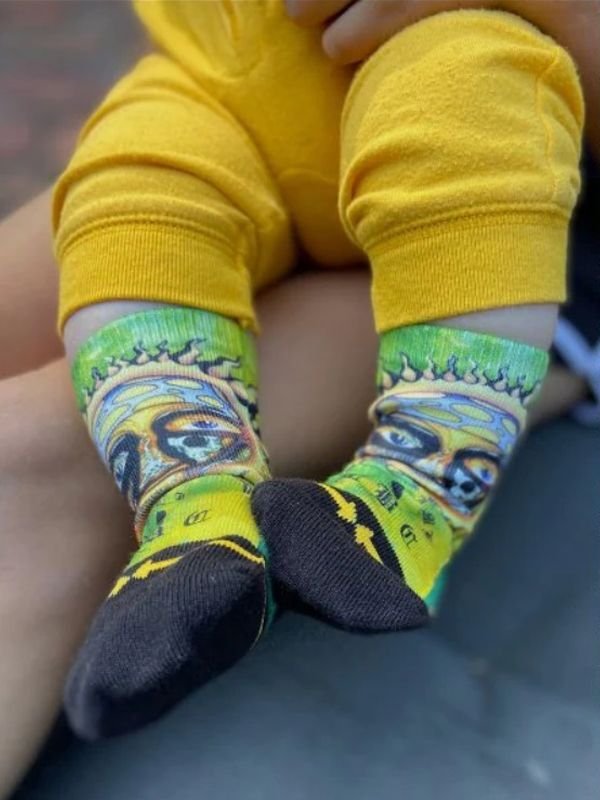 画像2: MERGE4 SOCKS / SUBLIME - ベイビー用ソックス3足ペアセット (40oz Sun/Everything Under the Sun/Went to the Moon) (2)