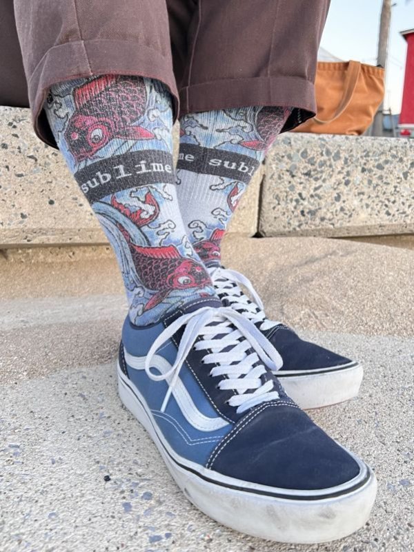 画像3: MERGE4 SOCKS / SUBLIME - BAD FISH ソックス (3)