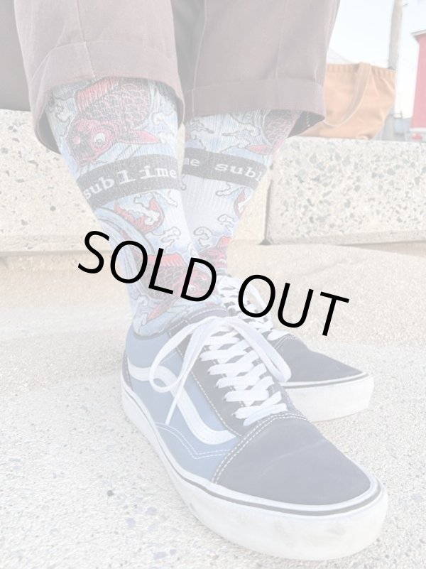 画像3: MERGE4 SOCKS / SUBLIME - BAD FISH ソックス (3)