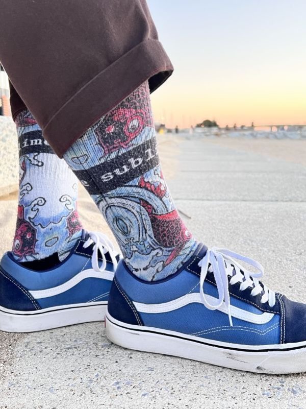 画像2: MERGE4 SOCKS / SUBLIME - BAD FISH ソックス (2)