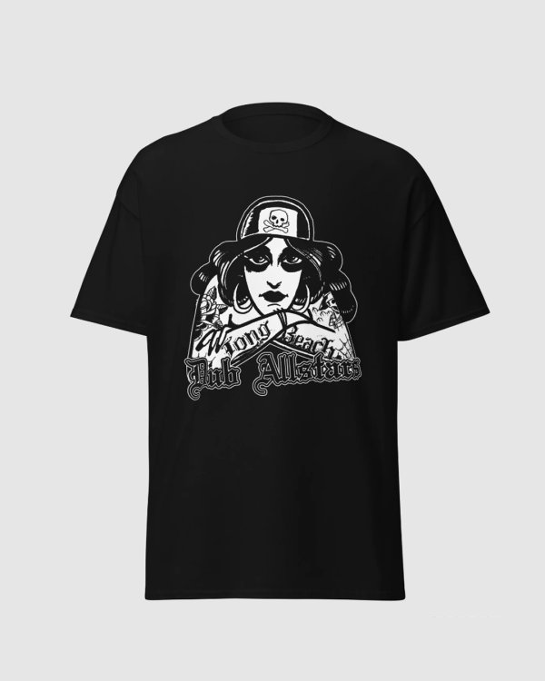 画像11: LONG BEACH DUB ALLSTARS / Tattoo Girl Artwork by Opie Ortiz Tシャツ ブラック (11)