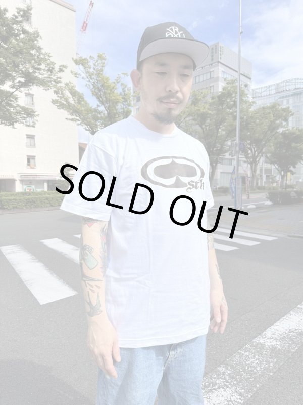 画像3: 630円OFF 2XLサイズラスト2枚で終了 SRH / NEW SPADE CLASSIC Tシャツ WHITE (3)