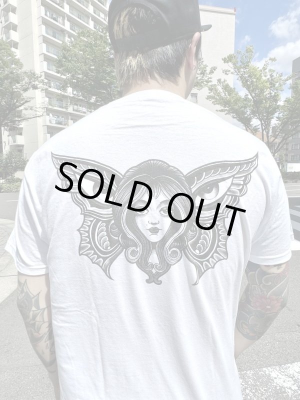 画像3: Lサイズラスト1枚で終了 LONGBEACH DUB ALLSTARS / Butterfly 半袖 Tシャツ WHITE (3)