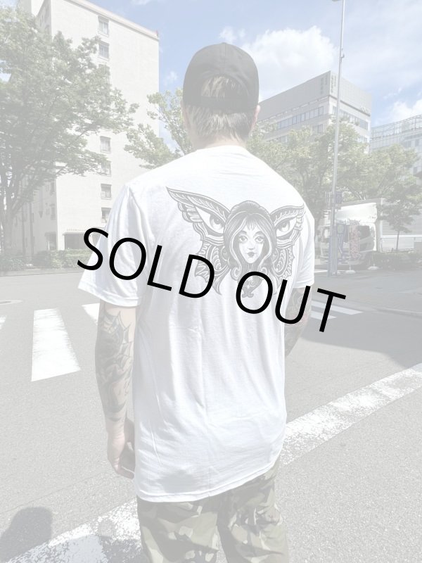 画像4: Lサイズラスト1枚で終了 LONGBEACH DUB ALLSTARS / Butterfly 半袖 Tシャツ WHITE (4)