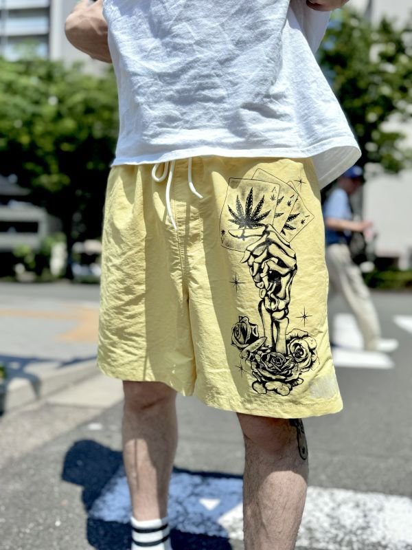 画像2: 30%OFF Mサイズラスト1枚で終了 EMPYRE / Hand Floater ショーツ  (2)