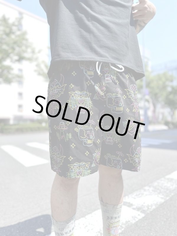 画像6: 6100円OFF 送料無料 Mサイズラスト1枚で終了 EMPYRE / Grow Neon Lights & Black ショーツ　 (6)