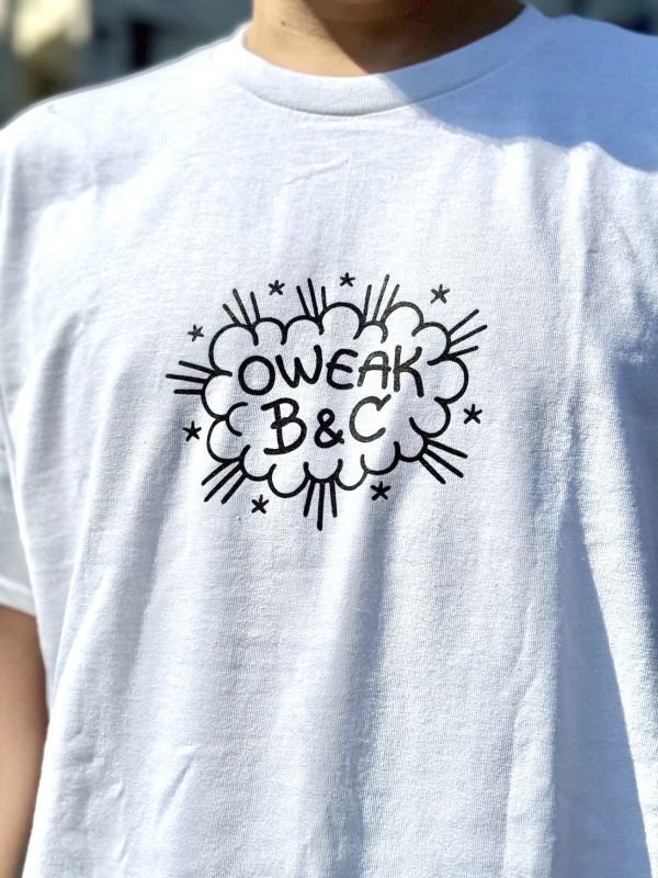 画像4: ”OWEAK x BALL&CHAIN” / PIGS artwork by ILLSYNAPSE コラボ Tシャツ WHITE (4)