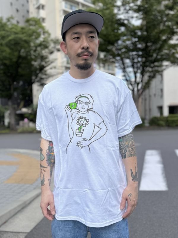 画像2: 売り切れ次第廃番 2XLサイズラスト1枚で終了 GREEN DAY OAKLAND COFFEE WORKS / KERPLUNK Tシャツ WHITE (2)