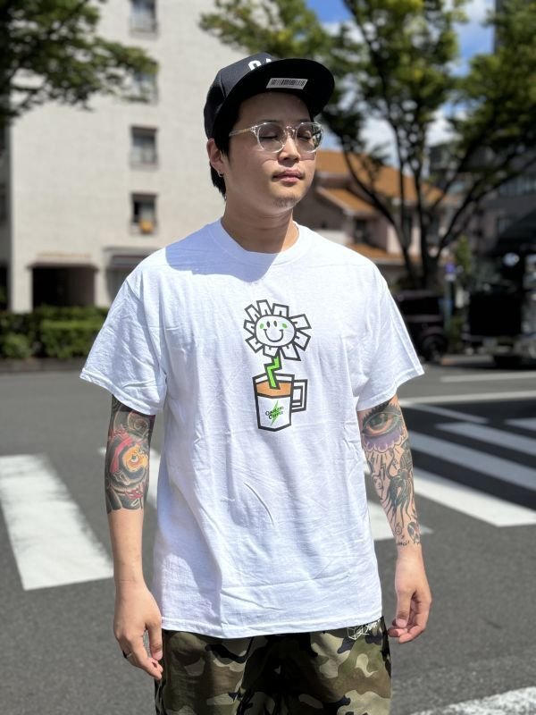画像2: 売り切れ次第廃番 GREEN DAY OAKLAND COFFEE WORKS / FLOWER POT Tシャツ WHITE (2)