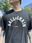 画像3: FUCKIN' MELLOW CLOTHING / BALL&CHAIN artwork by PICTURE MOUSE 半袖 Tシャツ BLACK (3)
