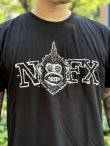 画像6: 送料無料 Sサイズラスト1枚で終了 NOFX / CHIMP Tシャツ ブラック (6)