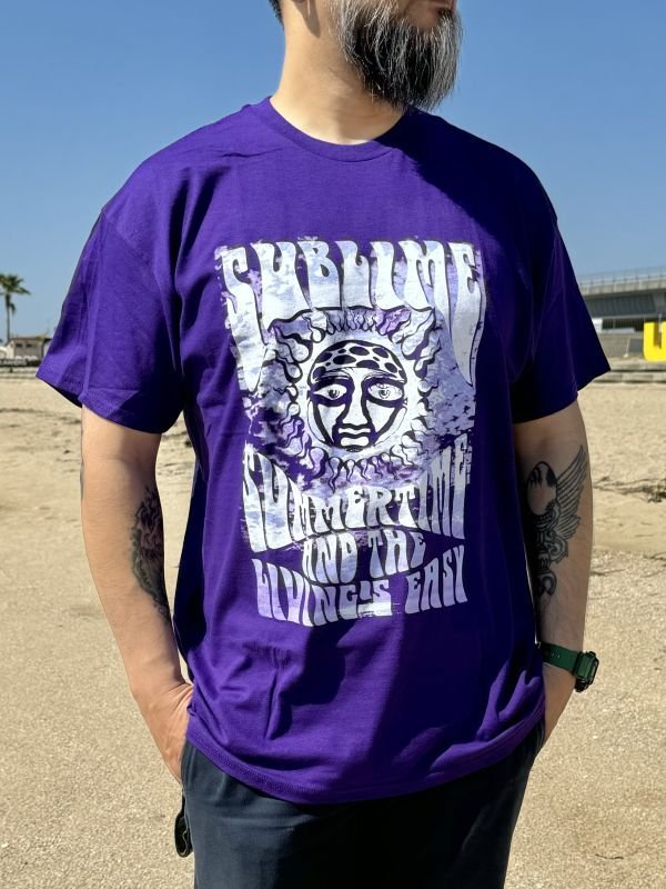 画像1: カリフォルニア買付アイテム 送料無料 Lサイズ1枚のみの入荷 SUBLIME / Summertime Tシャツ (1)