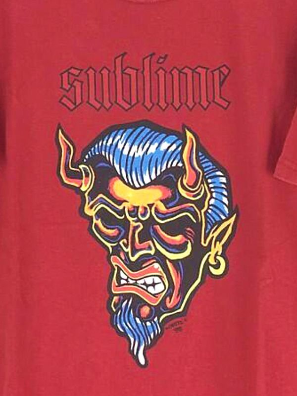 画像9: 送料無料 OPIE ORTIZ x BALL&CHAIN / "ORTIZ" 1998-2024 Reprint Red Devil Tシャツ アッシュグレー (9)