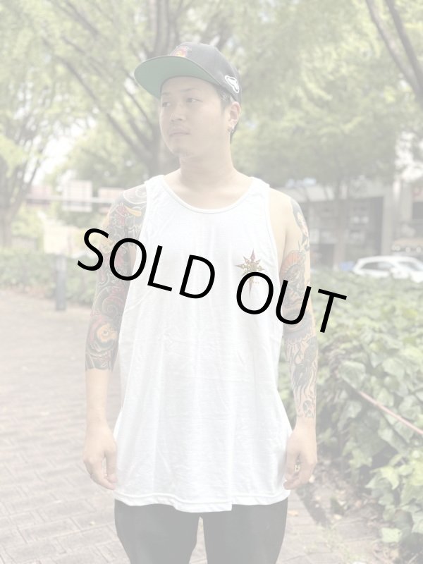 画像7: B品30%オフ Lラスト1枚で終了 CHRISTIAN FLETCHER x SRH / Special Collab タンクトップ (7)