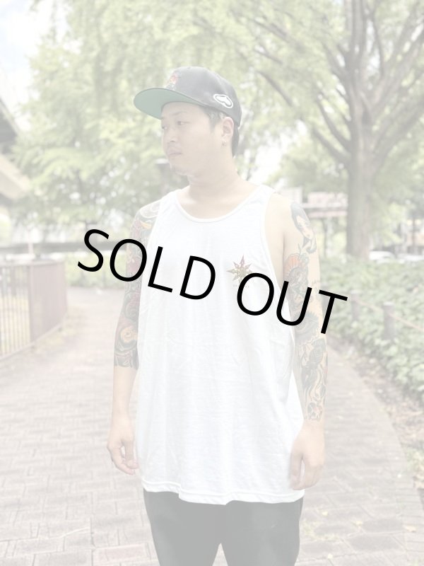 画像6: B品30%オフ Lラスト1枚で終了 CHRISTIAN FLETCHER x SRH / Special Collab タンクトップ (6)